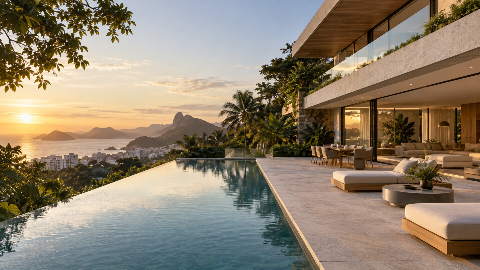 Imóvel de alto padrão com vista para o Rio de Janeiro